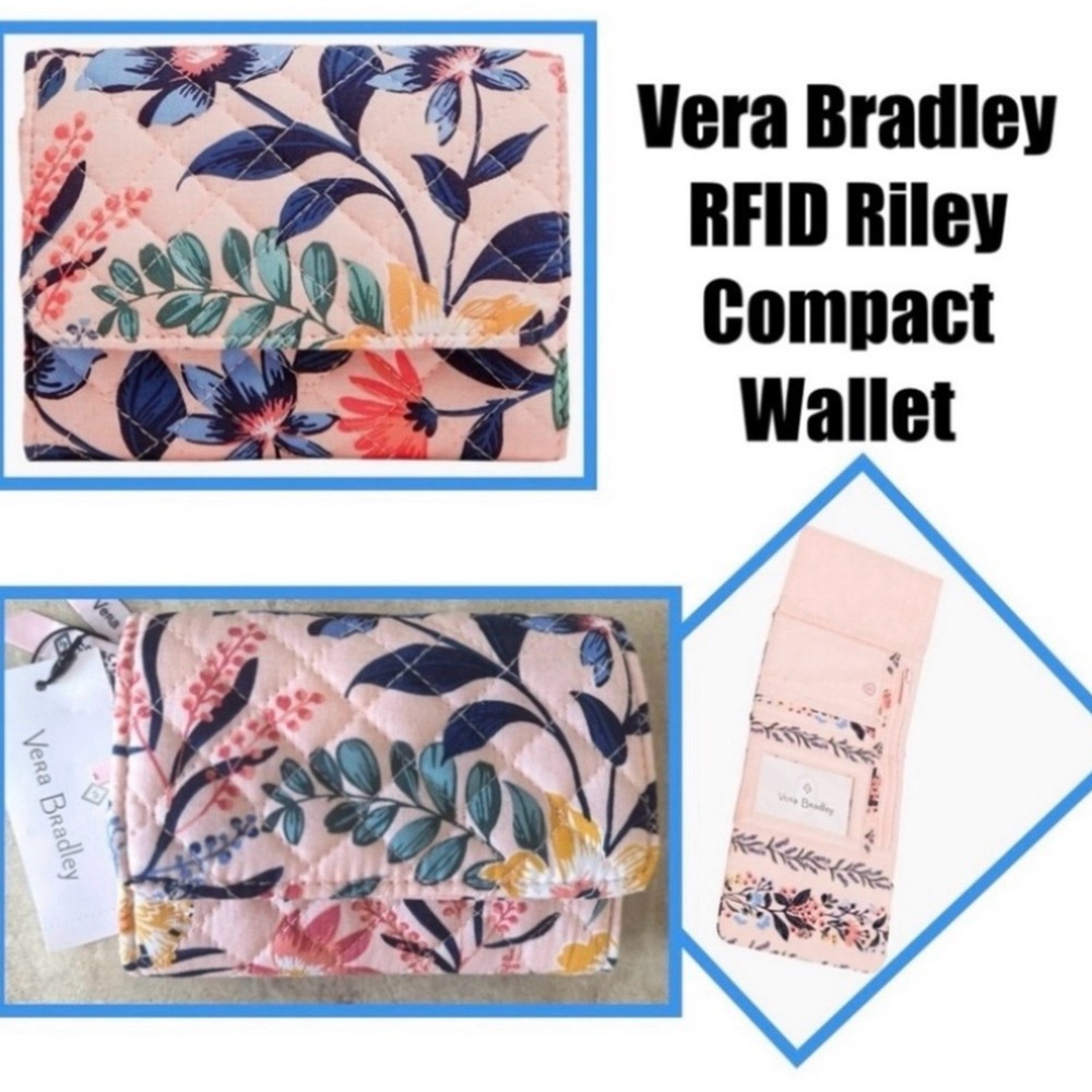 Vera Bradley Paradise Compact Wallet
